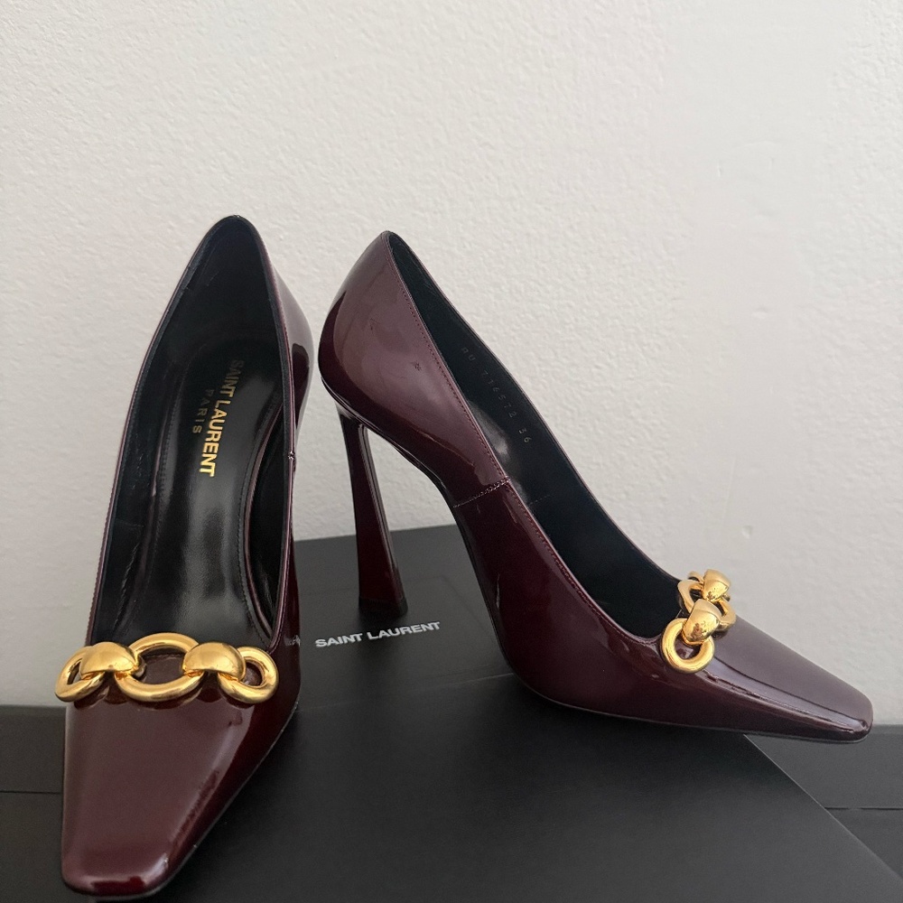 Saint Laurent Pumps 36EU Bordeaux - Picture 2 of 5